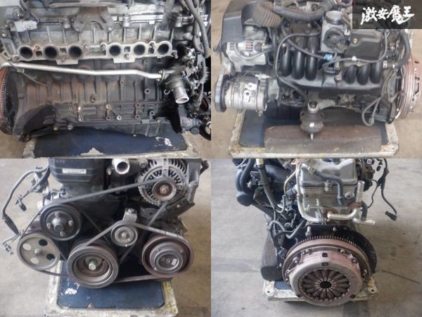 トヨタ 純正 GXE10 アルテッツァ 後期 MT 1G-FE VVT-i エンジン 本体 ヘッド ブロック クラッチ 走行約23万km 即納 棚30-2 アルテッツァ GXE10 1G-FE 225万円 2004年式 アルテッツァ（トヨタ）の価格