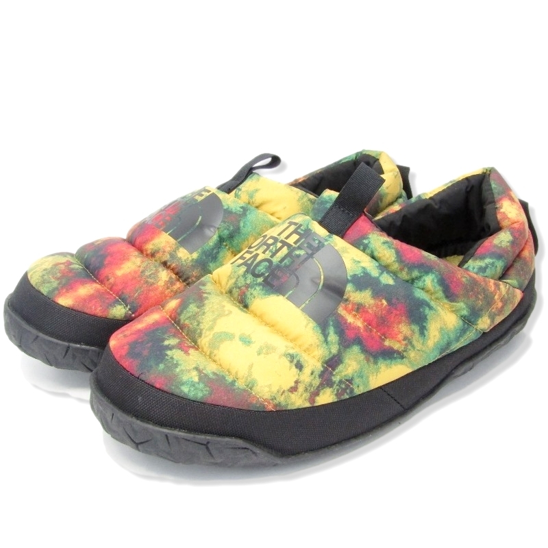 未使用 THE NORTH FACE ノースフェイス 27cm ヌプシ ダウン ミュール NF02271 NUPTSE DOWN MULE 撥水 スリッポン AP 35002385