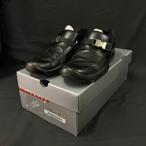 プラダ PRADA | レザー JP FARFETCH ブラック ダービーシューズ Prada