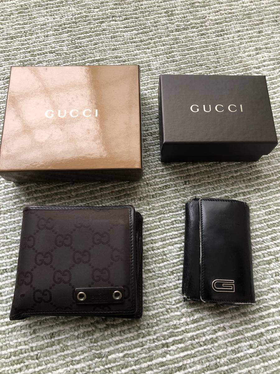 GUCCI 二つ折り財布 キーケース 箱付きセット | VACHAMBER.COM