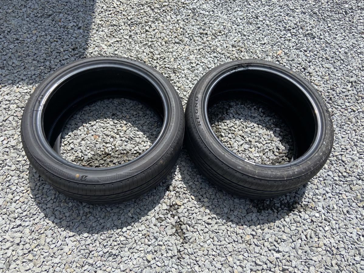 245⁄40R20 BRIDGESTONE REGNO GR-XⅡ 2本 肩減り少 レグノ