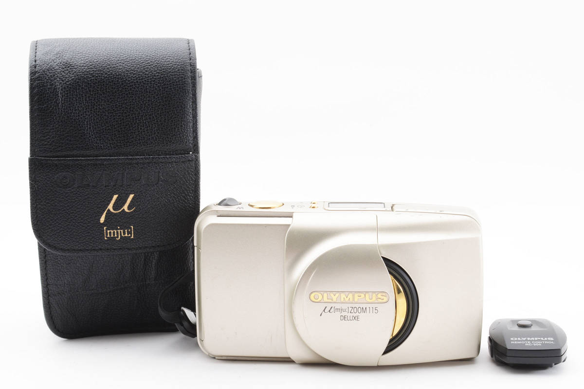 ☆良品☆ オリンパス OLYMPUS μ[mju:] ZOOM 115 DELUXE #0803 #80432
