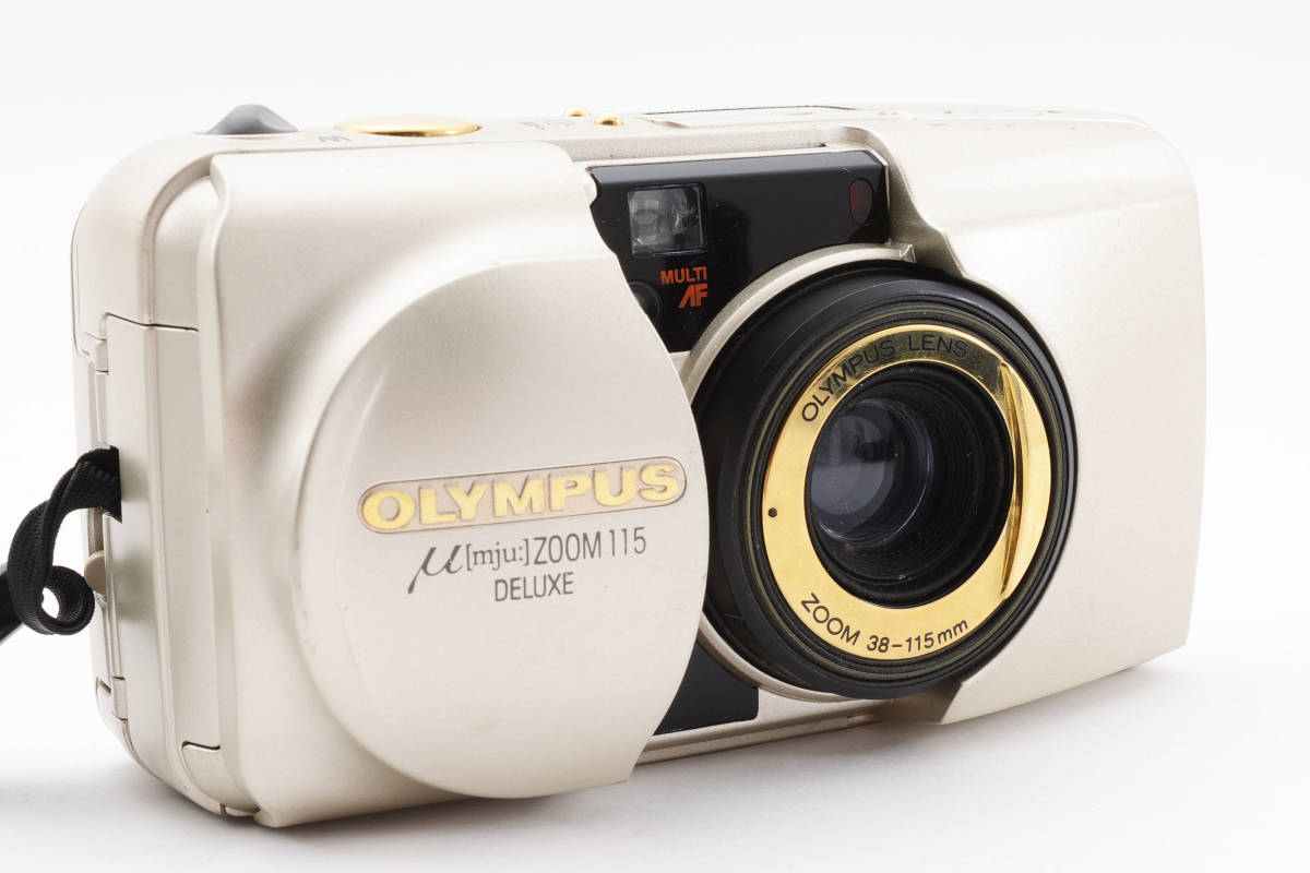 ☆良品☆ オリンパス OLYMPUS μ[mju:] ZOOM 115 DELUXE #0803 #80432