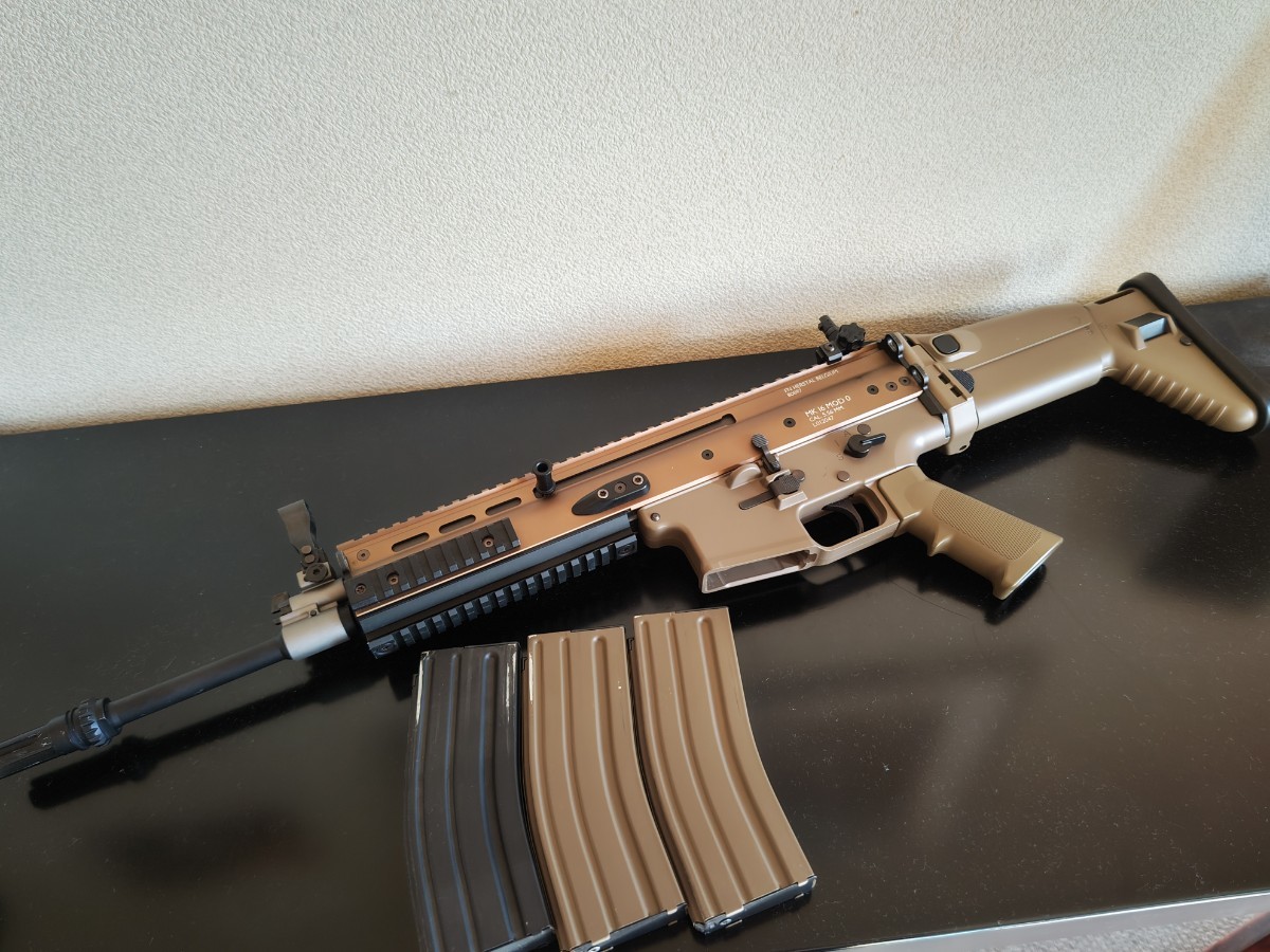 SCAR-L 東京マルイ 次世代電動ガン SCAR-L マガジン3本 電動ガン 次