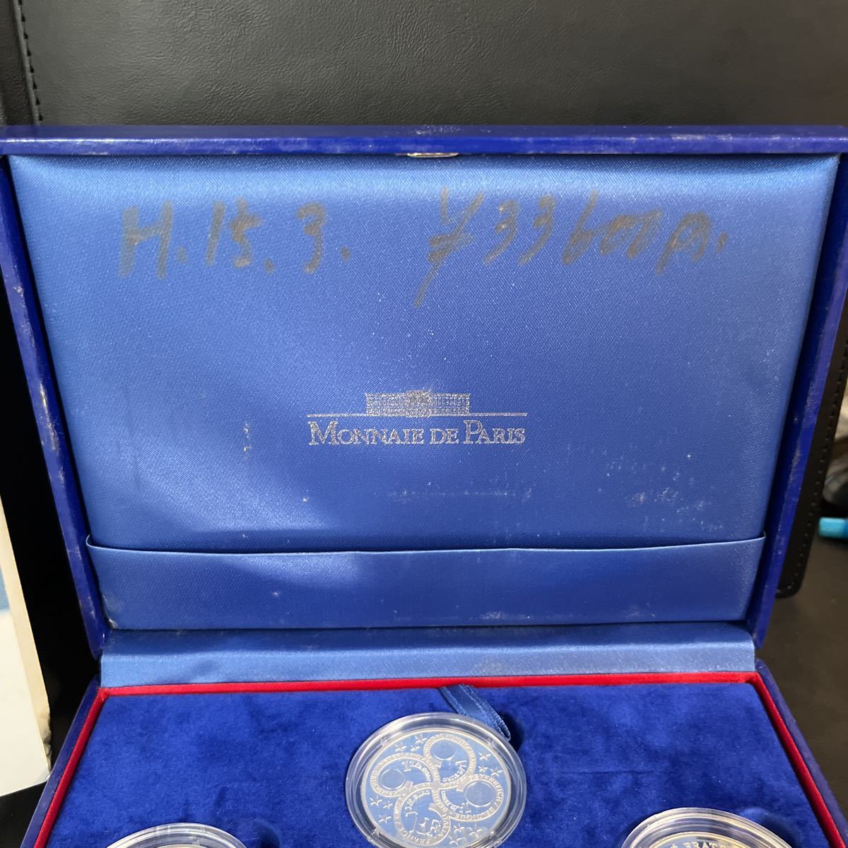 DE MONNAIE PARIS ユーロ1周年記念 セット K18 硬貨 シルバー パリ 