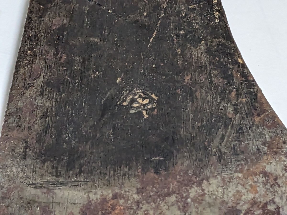 【中古】☆斧☆オノ☆ 古民具 ☆ 大工道具 ☆キャンプ☆ＤＩＹ☆_4