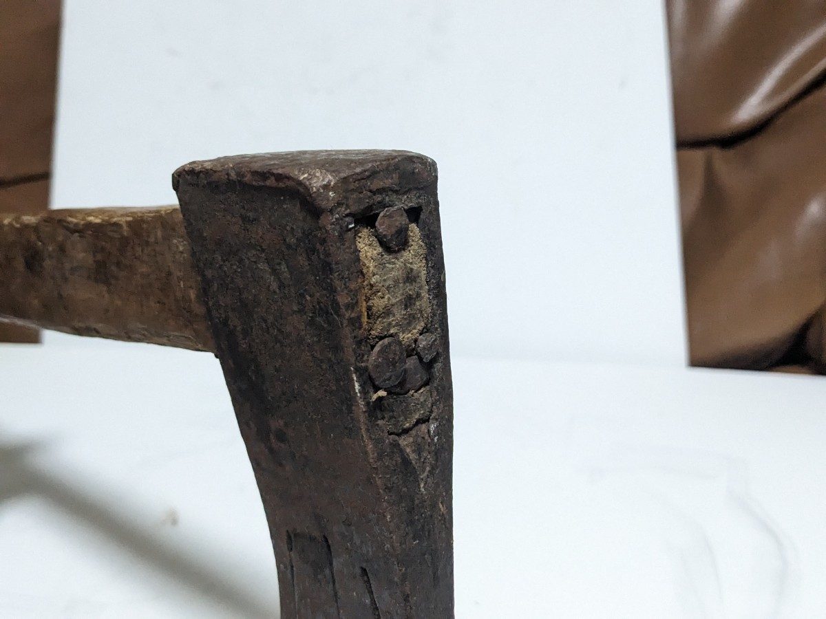 【中古】☆斧☆オノ☆ 古民具 ☆ 大工道具 ☆キャンプ☆ＤＩＹ☆_8