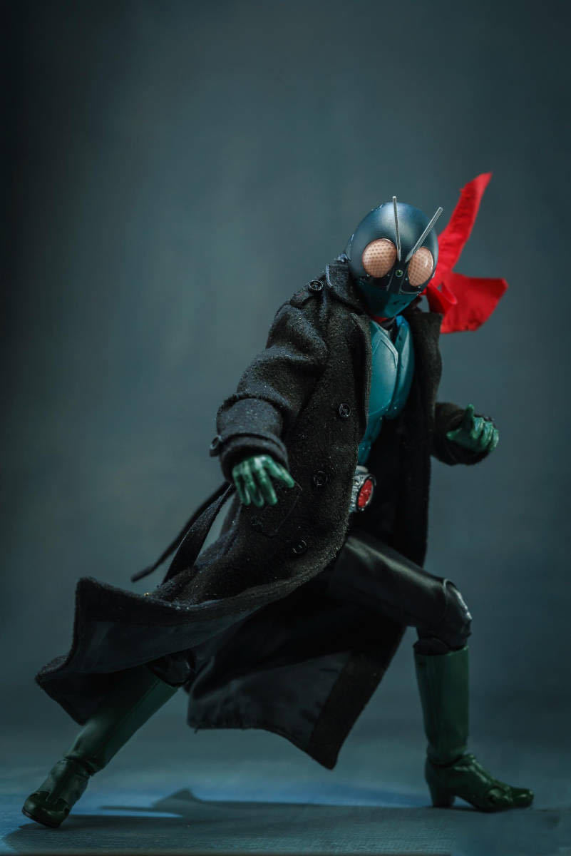 1円から]仮面ライダー改造コート 1/12スケール服コート シン仮面 