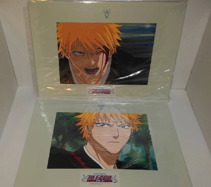 ブリーチ　黒崎一護 セル画　２枚セット　ぴえろ 販売用