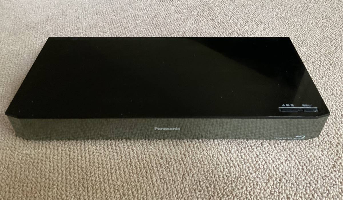 映像機器 パナソニック ブルーレイレコーダー DMR-BXT870 3TB