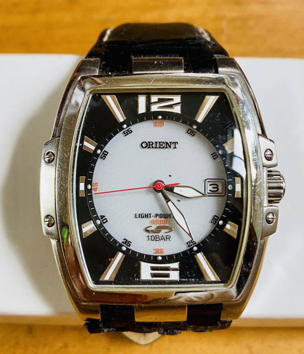 オリエント ORIENT腕時計 ソーラーパワー 太陽光発電 動作品 昭和レトロ アンティーク ヴィンテージ 骨董品 激レア 希少デザイン 