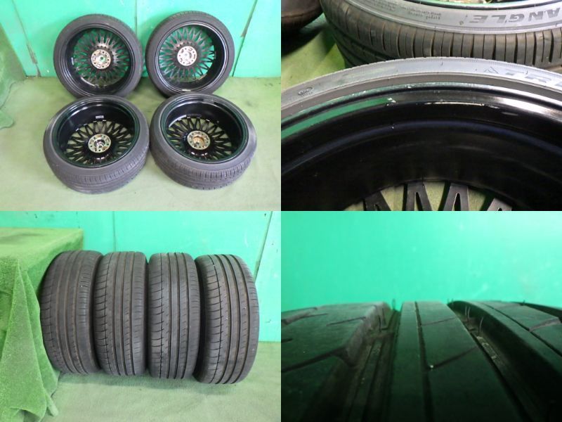 ロクサーニ パヴォーネ 225/40R19インチ 8j(+45) PCD114.3 5穴 アルミ