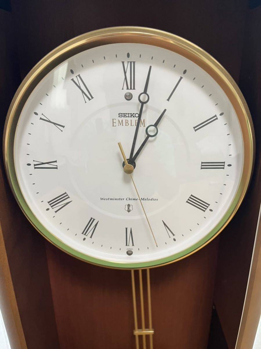 稼動品　セイコー　掛時計　振子　昭和レトロ　ヴィンテージ　アンティーク SEIKO（セイコー） 掛時計 掛け時計 壁掛け時計 飾り振り子時計