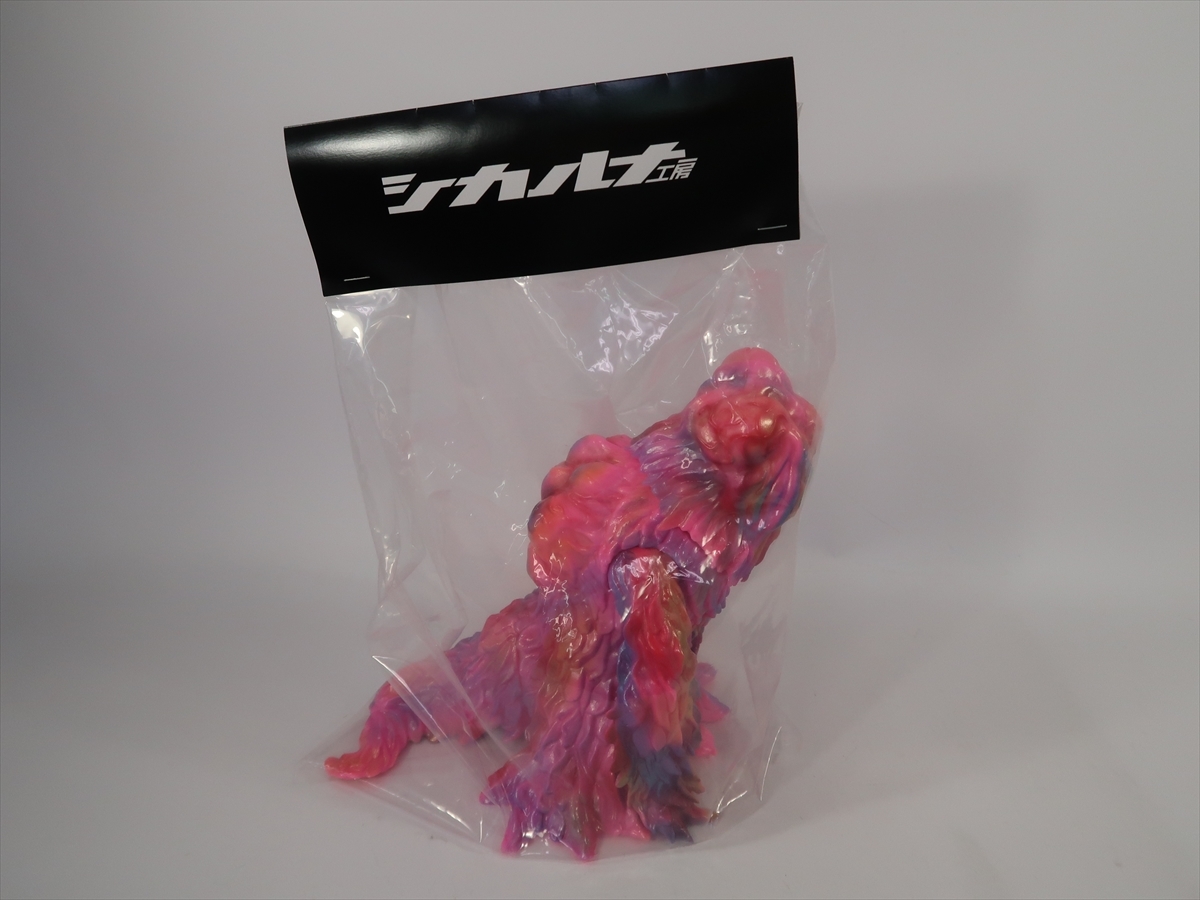 シカルナ工房 ヘドラ スタンダードサイズ ピンク ソフビ pink MADE IN