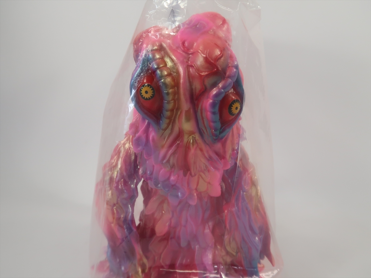 シカルナ工房 ヘドラ スタンダードサイズ ピンク ソフビ pink MADE IN
