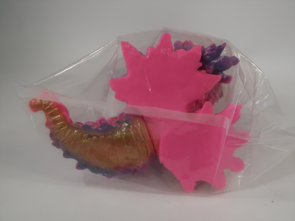 シカルナ工房 ヘドラ スタンダードサイズ ピンク ソフビ pink MADE IN