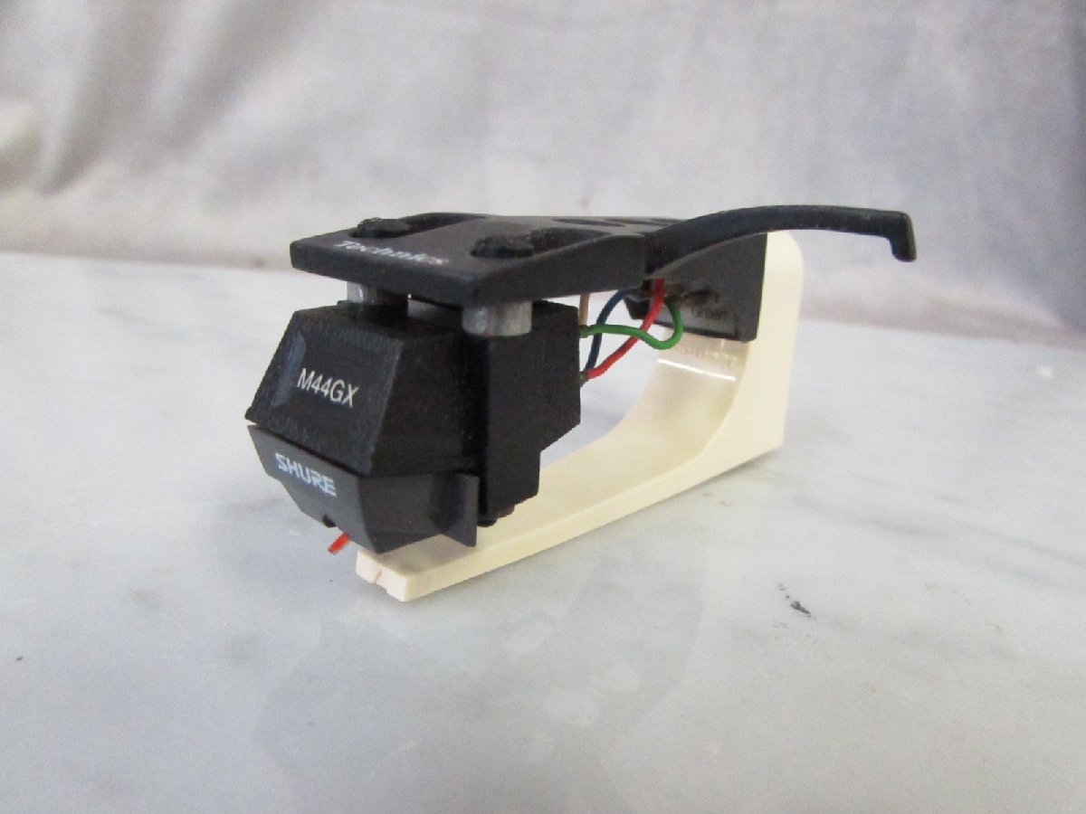 SHURE M44G MM型カートリッジ pioneerヘッドシェル付き M447,SHURE