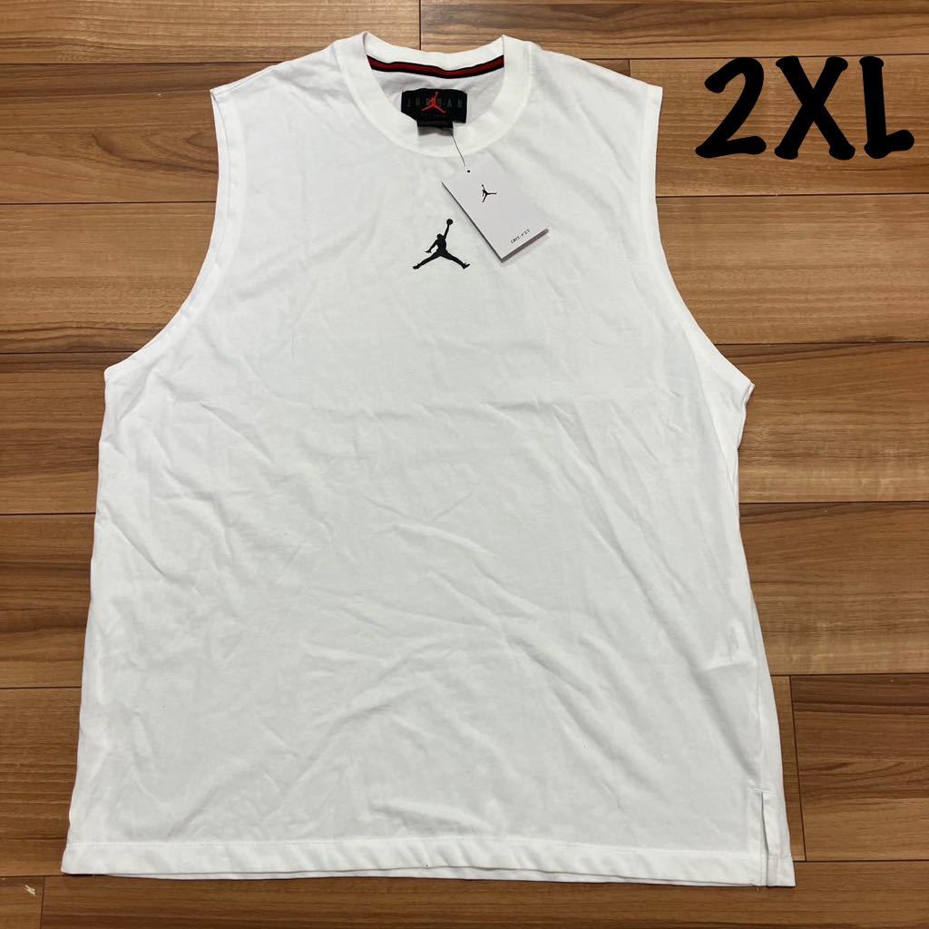 NIKE ナイキ　2XL メンズ　ジョーダン　ノースリーブシャツ　タンクトップ　ランニング シャツ