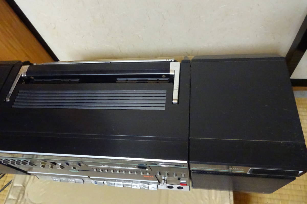 アイワ,AIWAダブルラジカセ CARRYING COMPORNENT SYSTEM CA-W9 アイワ,AIWAダブルラジカセ CARRYING COMPORNENT SYSTEM CA-W9