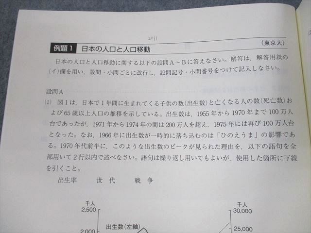 UW12-122 東進ハイスクール 東京大学 東大特進コース 東大地理特講 テキスト通年セット 2022 計5冊 村瀬哲史 16S0D