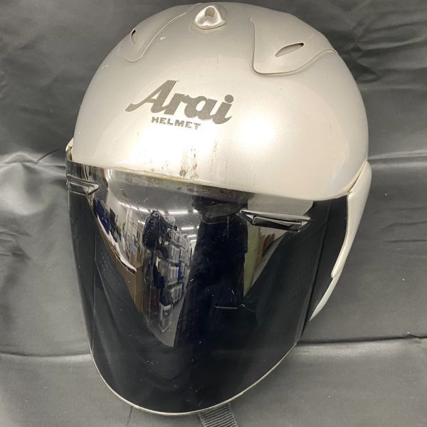 Arai T8133 フルフェイスヘルメット 2種 Q014-H5-1900 Arai アライ T8133-1994規格 03 439321 許可No，364107
