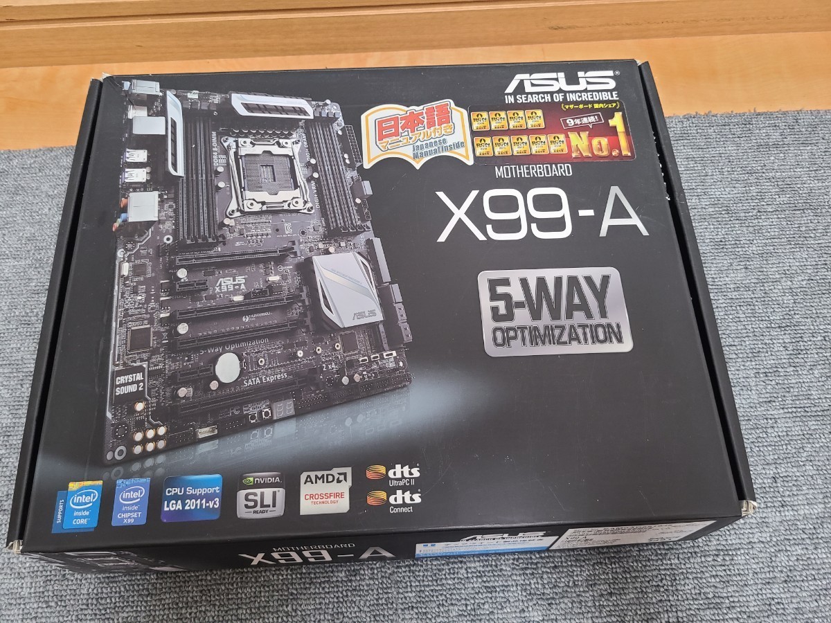 マザーボード ASUS X99-A CPUセット ジャンク ASUS マザーボード X99-A