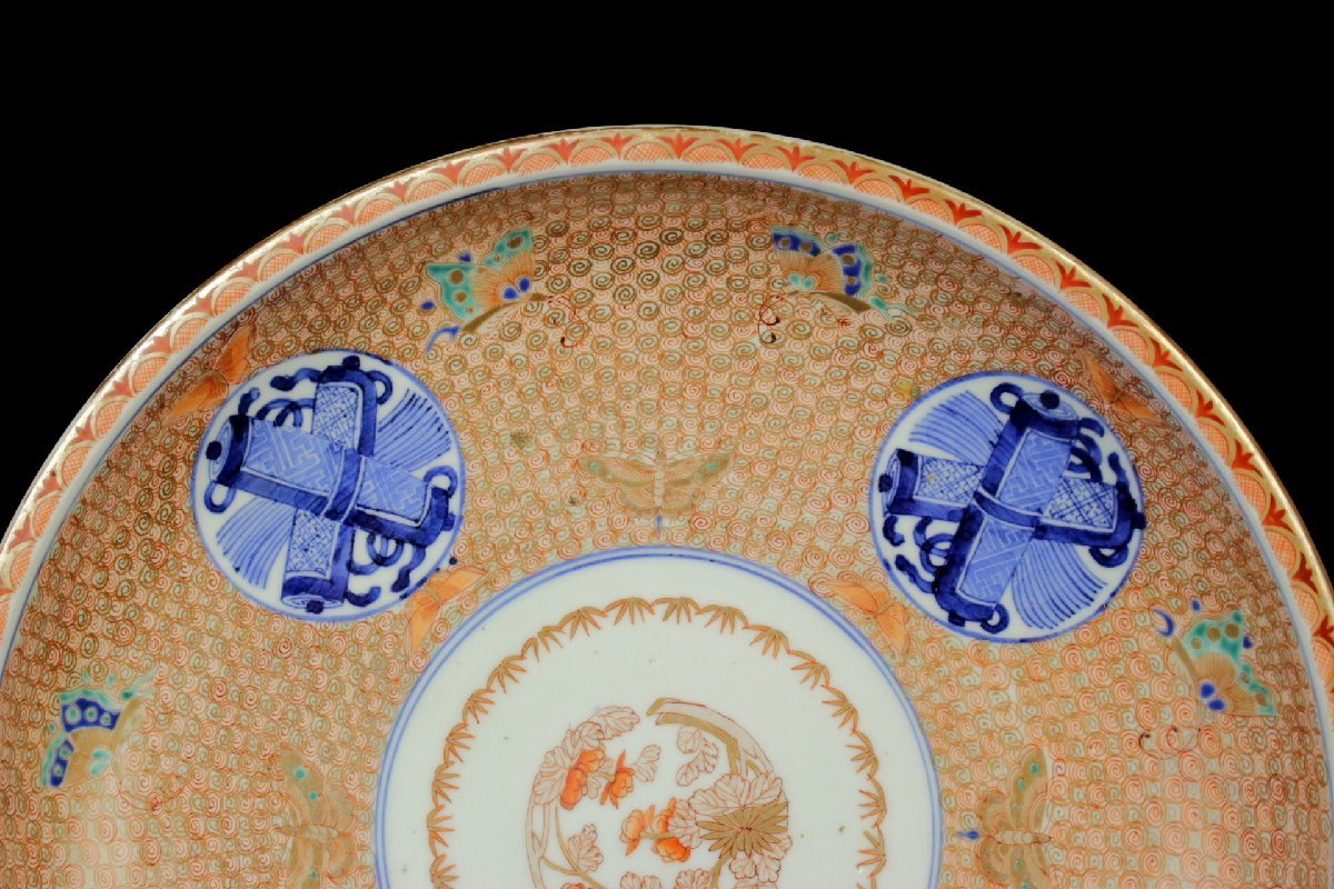 奇玉宝鼎之珍 - Yahoo!オークション 董芸古伊万里 極彩色 大聖寺伊万里