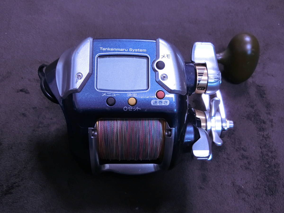 【中古】シマノ SHIMANO 探見丸 ビーストマスター3000 BeastMaster3000 ケーブル2本 ソフトケース PE6号 300m付