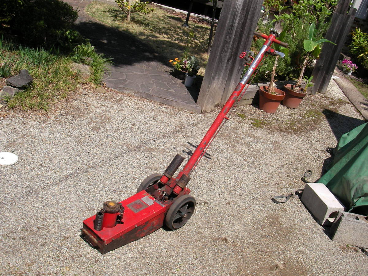 品質保証，大得価 重量ジャッキ 25t 大型トラック ダンプ エアー式 高さアタッチメント3種類 岐阜市より出品(ジャッキ)｜売買されたオークション情報、yahooの商品情報をアーカイブ公開 - オークファン その他
