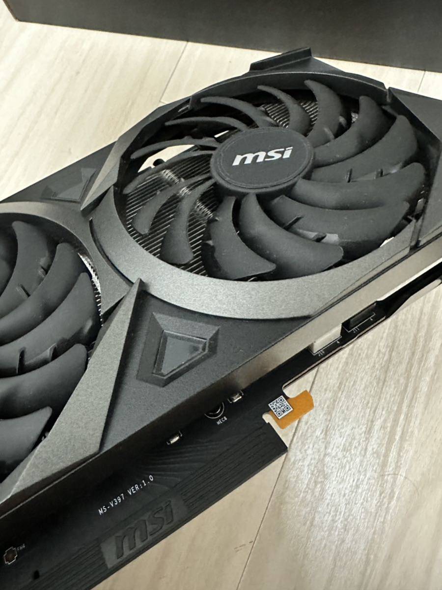 中古】グラフィックボードMSI GeForce RTX 3060 Ti VENTUS 2X 8G OCV1