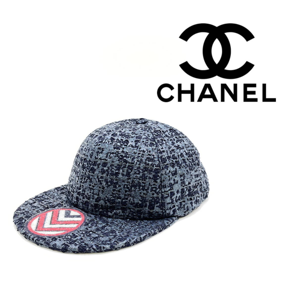 2016SS CHANEL シャネル エアライン ツイードラメ ベースボール 
