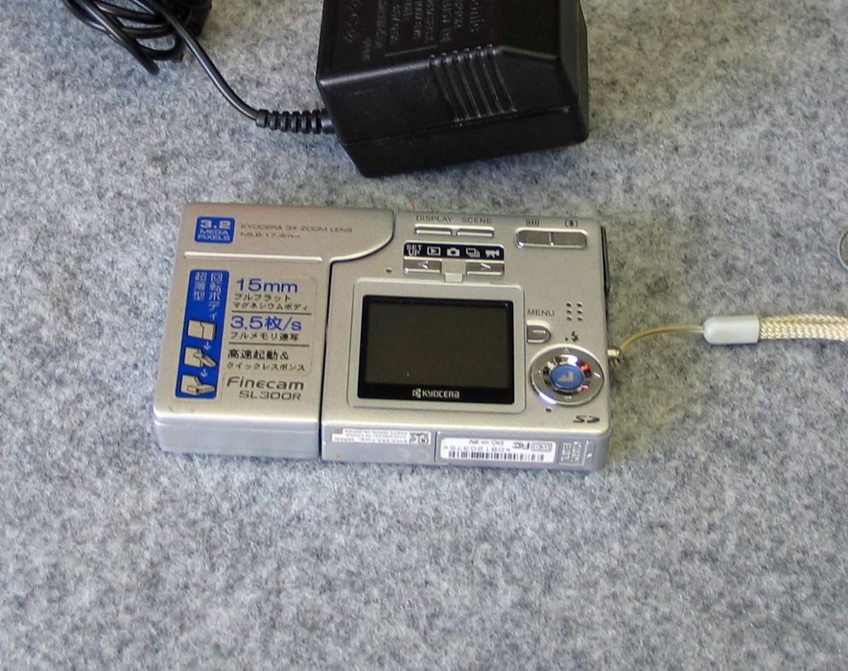 お得，大人気】 京セラ KYOCERA Finecam SL300R 現状品