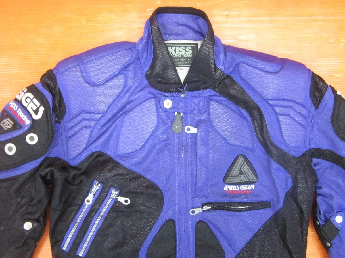 N】KISS RACING TEAM/KISSレーシング メッシュジャケット サイズL 