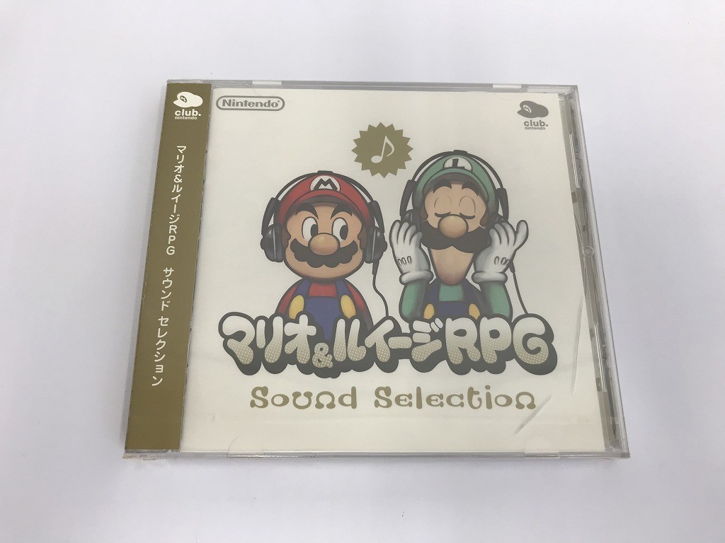 GA649 未開封 マリオ＆ルイージRPG サウンドセレクション 【CD】 814