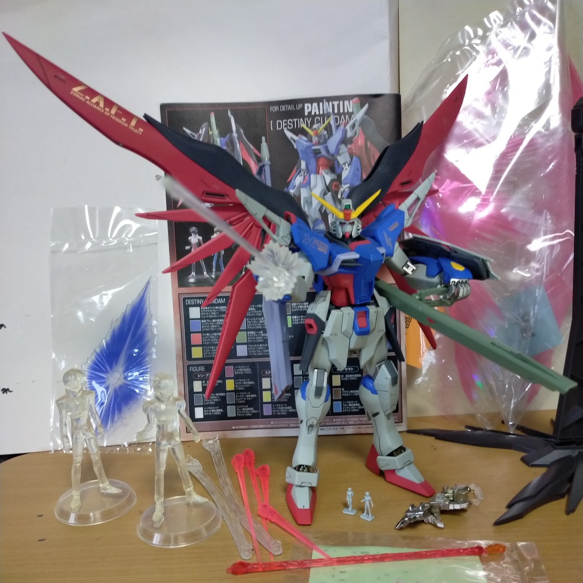 MG 1/100 ZGMF-X42S デスティニー ガンダム エクストリームブラスト 