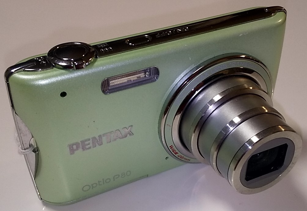 PENTAX ペンタックス Optio P80 コンパクトデジタルカメラ デジカメ