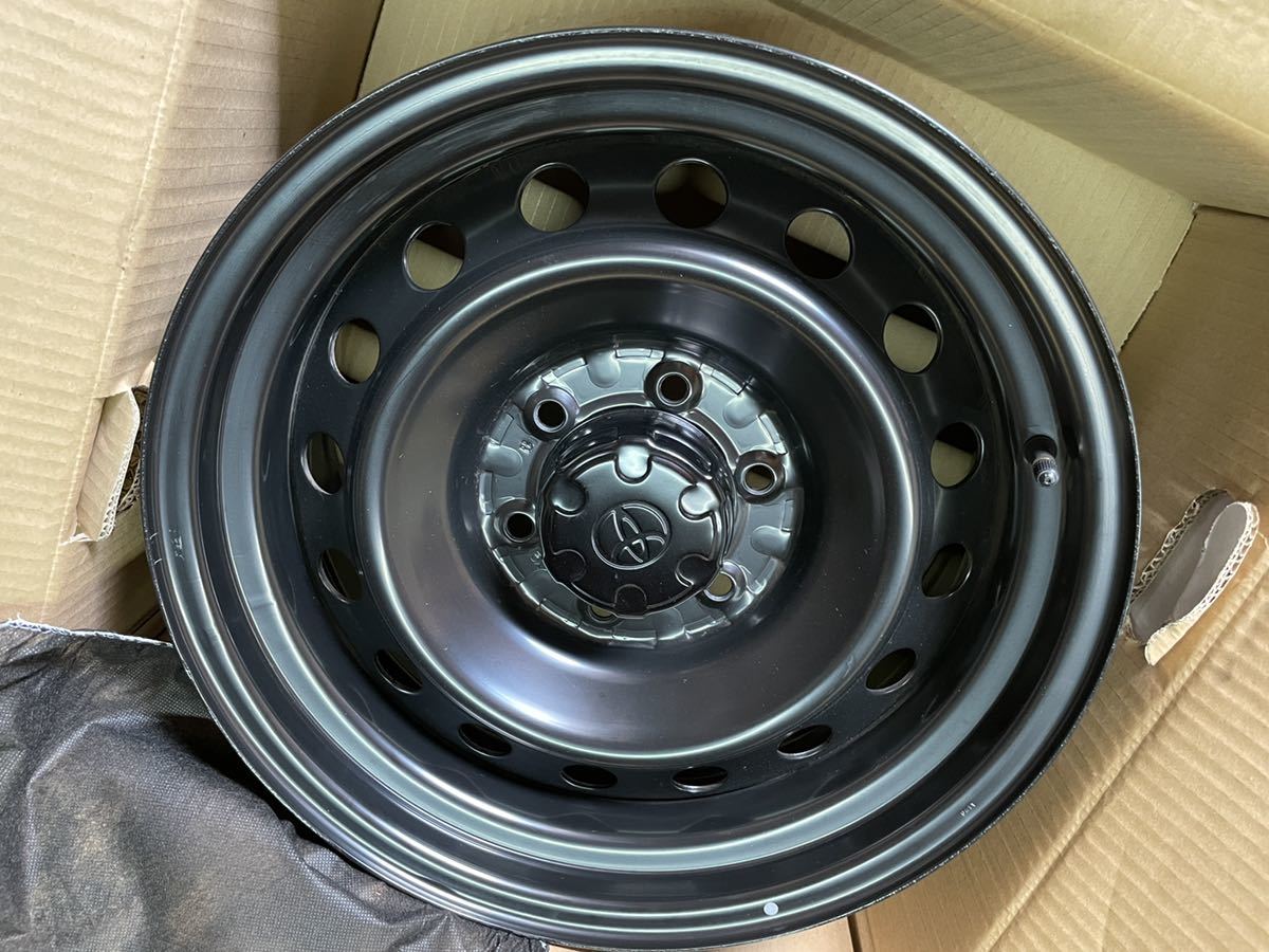 FJ クルーザー☆ホイール☆新車外し☆純正☆鉄チン☆スチール☆プラド