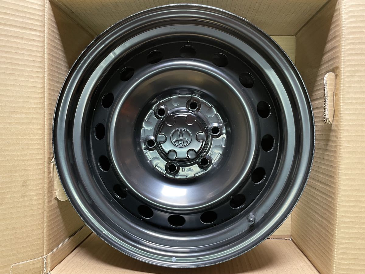 FJ クルーザー☆ホイール☆新車外し☆純正☆鉄チン☆スチール☆プラド