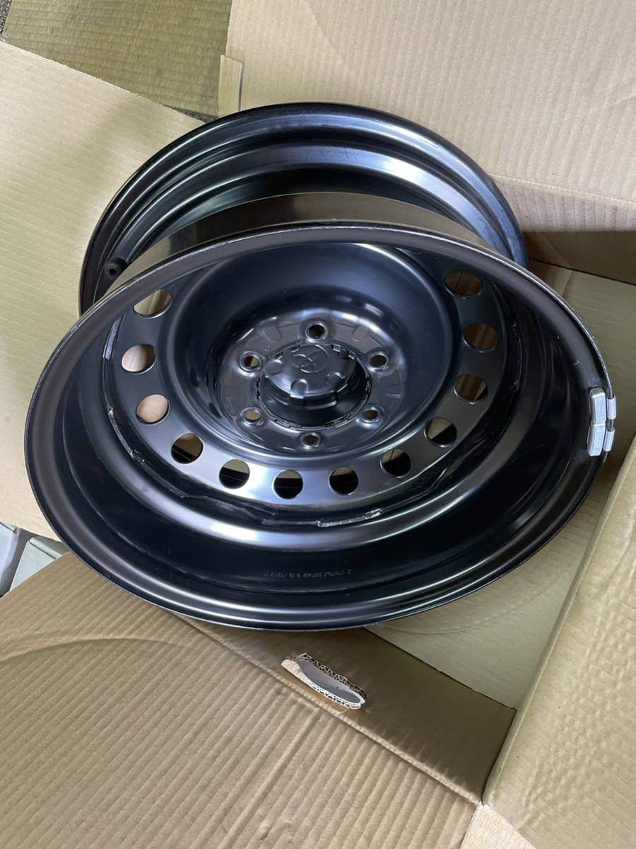 FJ クルーザー☆ホイール☆新車外し☆純正☆鉄チン☆スチール☆プラド