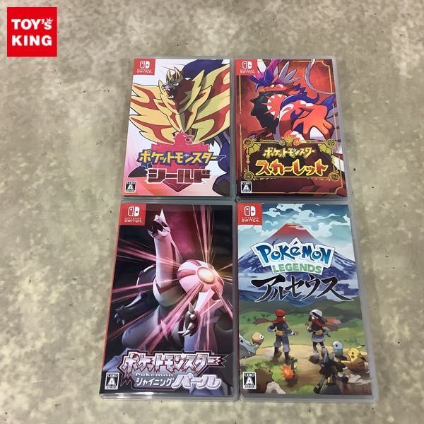 1円〜 Nintendo Switch ソフト ポケットモンスター スカーレット