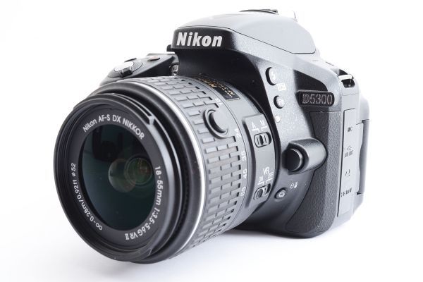 c258☆極上美品☆ Nikon ニコン D5300 18-55mm VR D5300 | - レッド