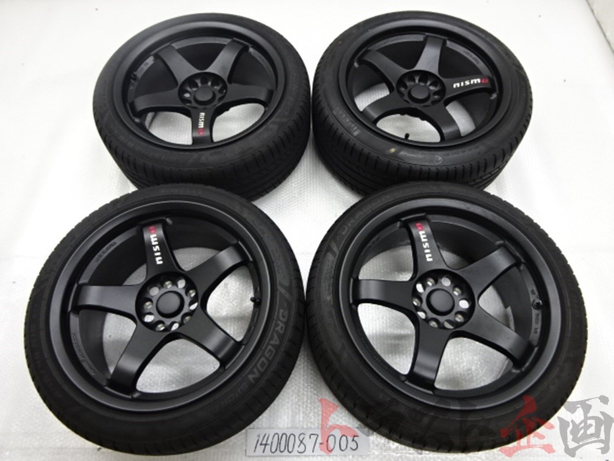 1400087005 レイズ ニスモ LMGT4 マットブラック 18x9.0 22 PCD114.3 