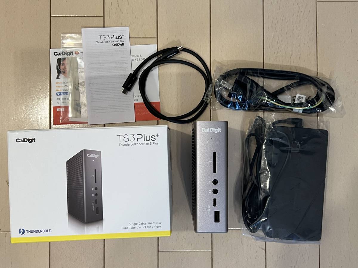  CalDigit TS3 Plus Dock Thunderbolt 3 ドッキングステーション(USBハブ)｜売買されたオークション情報、yahooの商品情報をアーカイブ公開 - オークファン USBハブ