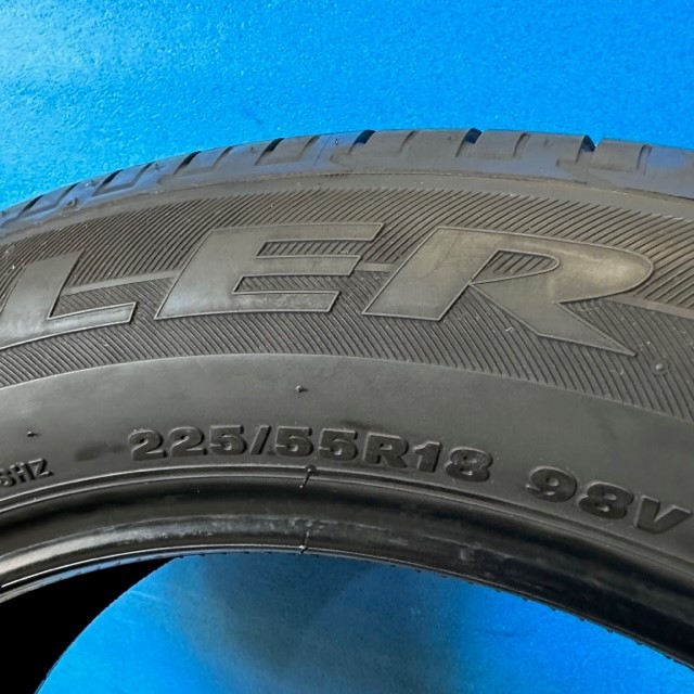 2022年製造】 225/55R18 ブリヂストン DUELER H/P SPORT 225/55/18 1本