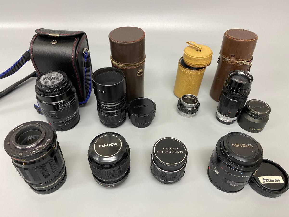 カメラレンズ 9点他まとめてセット 中古保管品 / ジャンク シグマ