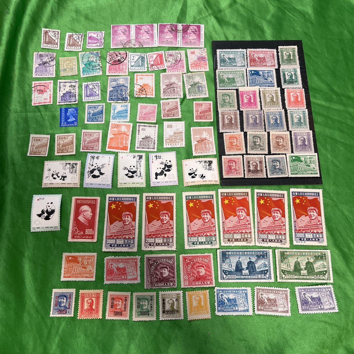 中国切手 未使用 趣味の切手専門店 1963年オオパンダ3種(特59 中国 