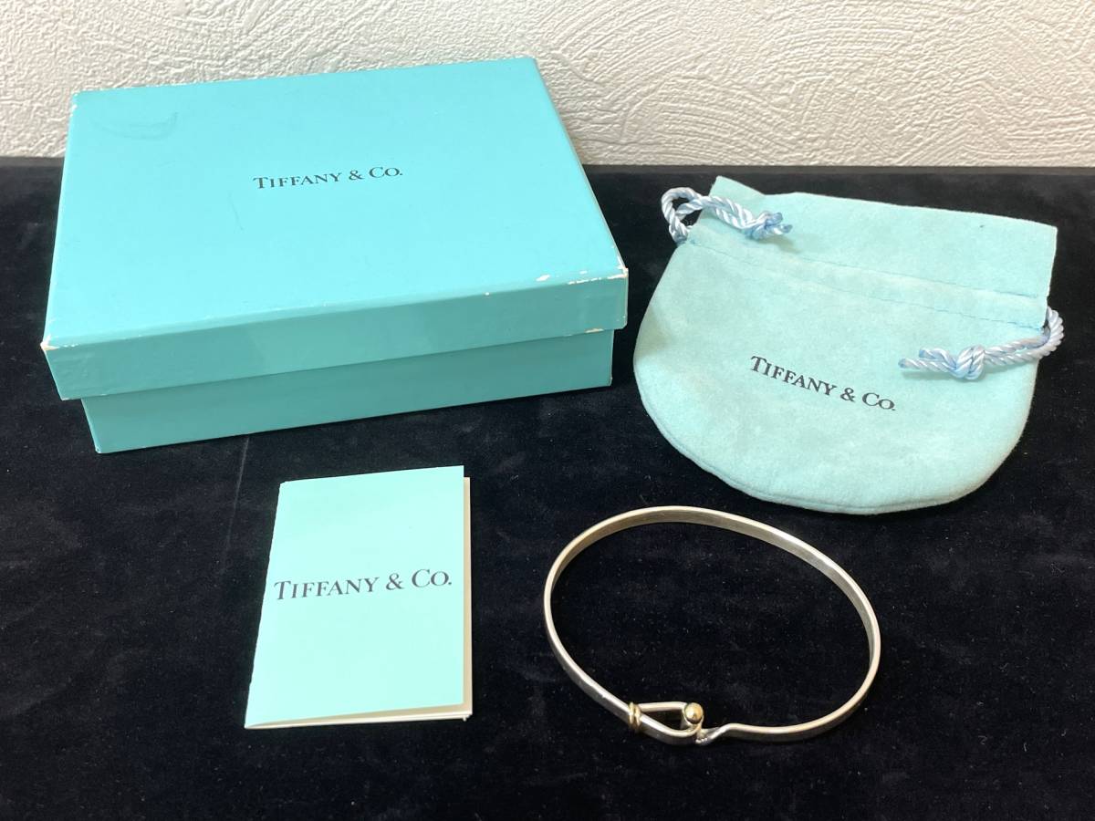 ☆ ティファニー TIFFANY&Co フックアンドアイ ブレスレット バングル