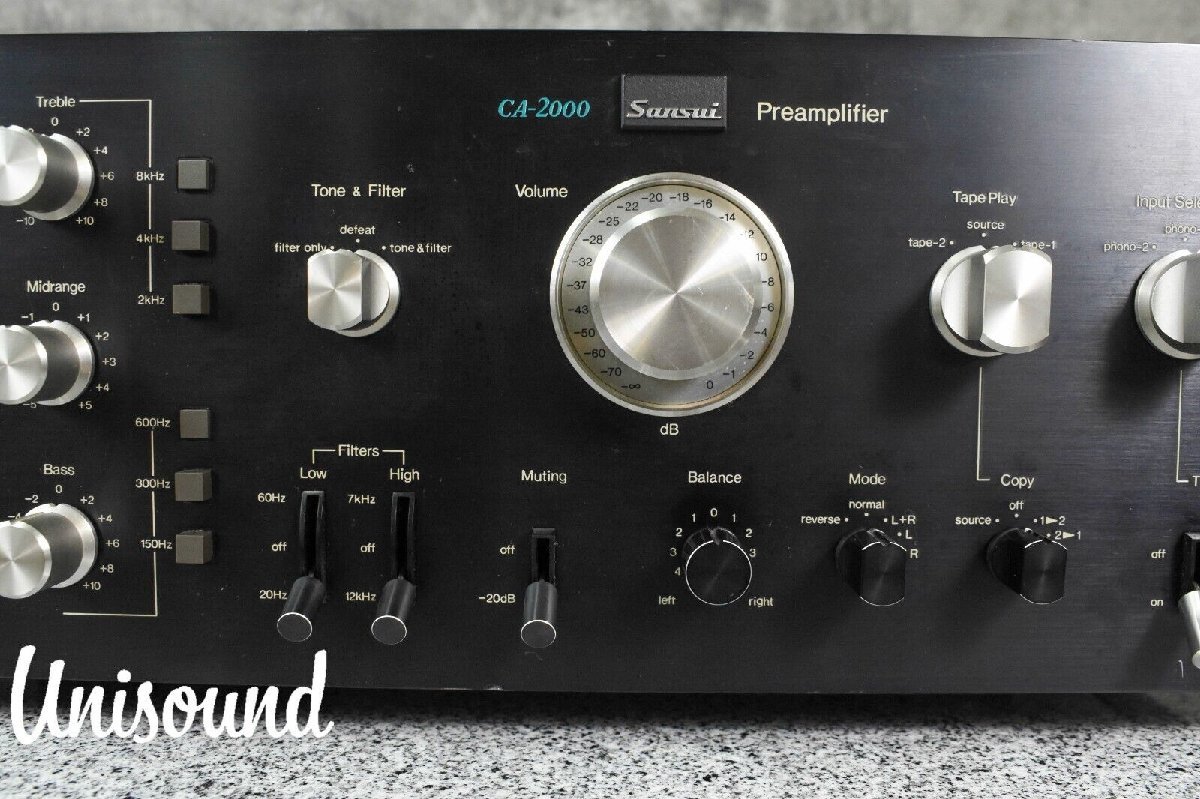 CA-2000 サンスイ SANSUI Sansui : 山水 Amplifier Stereo Vintage