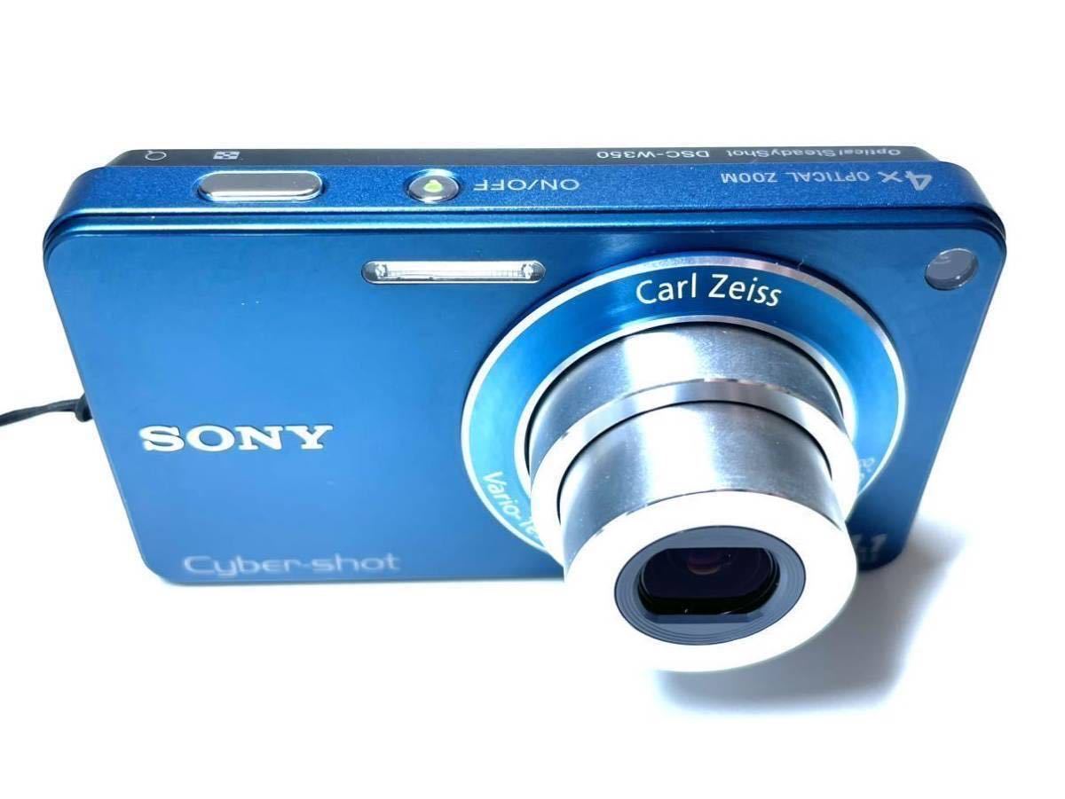 SONY ソニー Cyber-shot サイバーショット 動作品 DSC-W350 充電器あり