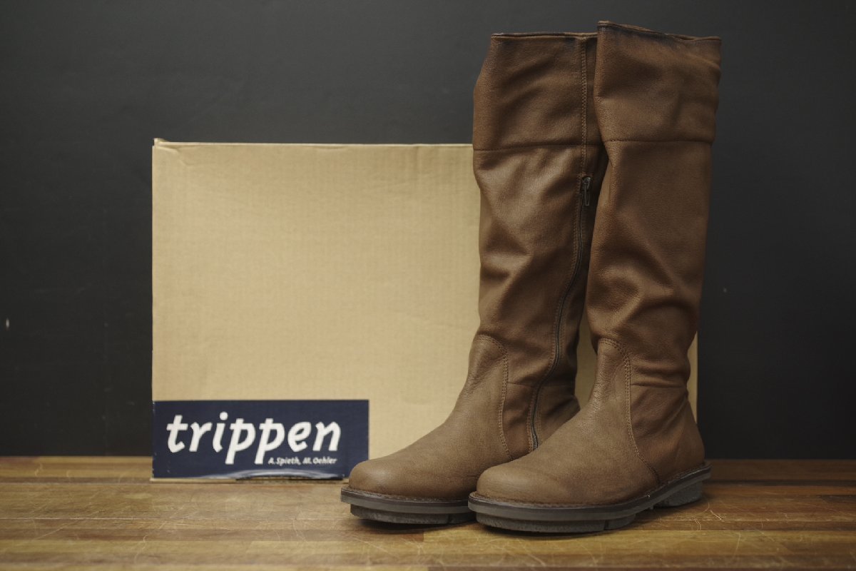 店頭展示品 trippen トリッペン ノルディック ロングブーツ サイズ38